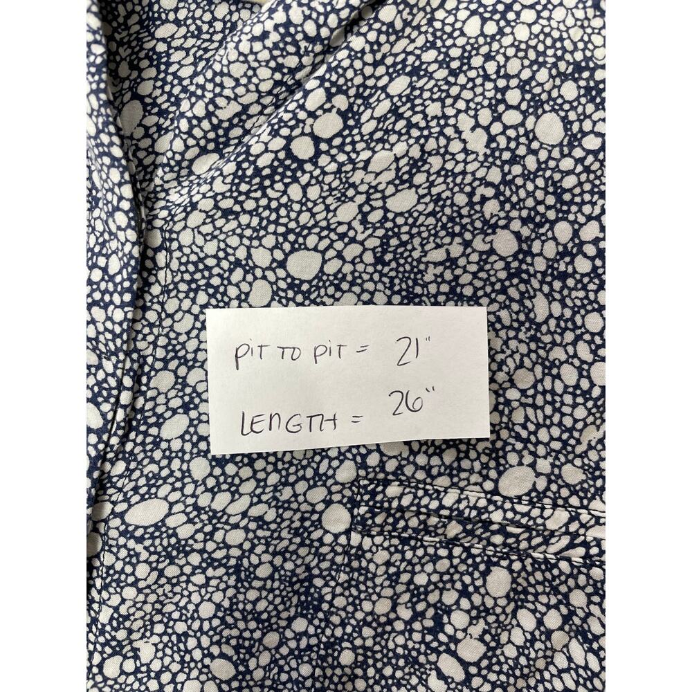 Hugo Boss Abstract Dot Button Up Shirt Size Small Business Casual 100% Viscose - Picture 6 of 6